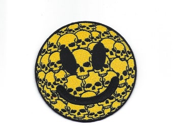 Have a Nice Day, Smiley Face Patch! Custom Made!