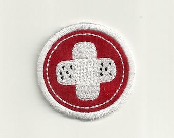 2" First Aid Merit Badge, Patch! Custom Made!