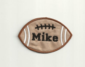 Your Name on a Football Patch, 6" Custom Made!