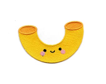 4" Cute Macaroni Patch!