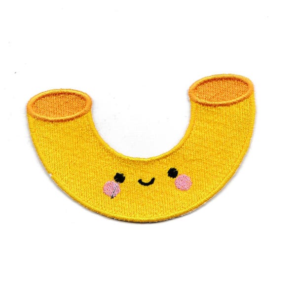 4" Cute Macaroni Patch!