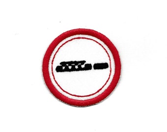 2" Flute Merit Badge, Patch! Any Color combo! Custom Made!
