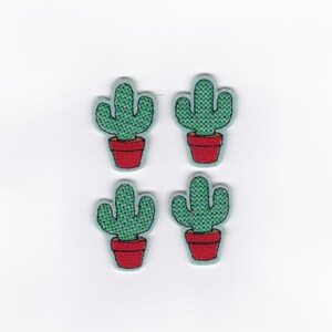 2" Kaktusflockar, set om 4!