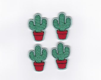 2" Cactus Fleties, Set of 4!