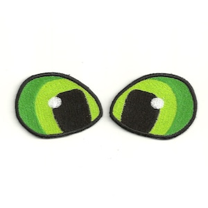 Dragon Anime Eyes Patch Set! Custom Made!