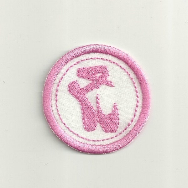 2" Ballet Merit Badge, Patch! Any Color combo! Custom Made!