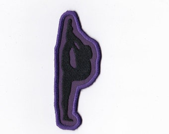 Gymnast Silhouette Patch! Custom Made!