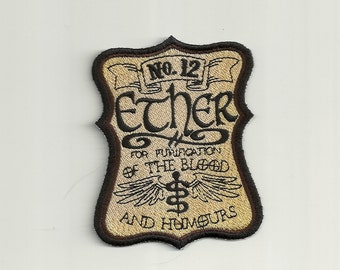 Apothecary, Ether, Patch! Custom Made!
