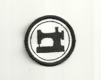 2" Machine Sewing Merit Badge, Patch! Any Color combo! Custom Made!