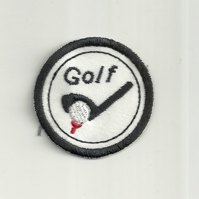 Golf Iron on Patch - Etsy