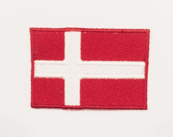 Flag of Denmark Patch! Custom Made!