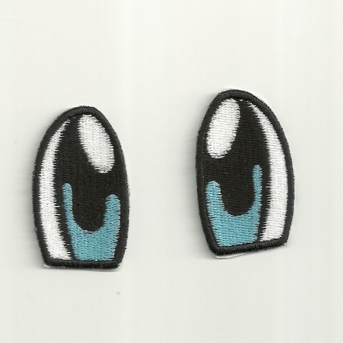 Medium Anime Style Eyes Patch Set Custom Made Etsy