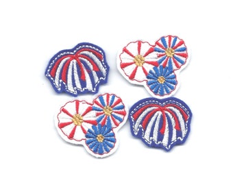 Fireworks Felties! Custom Color, Set of 4!