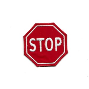 Stop Sign Patch! Custom Made!