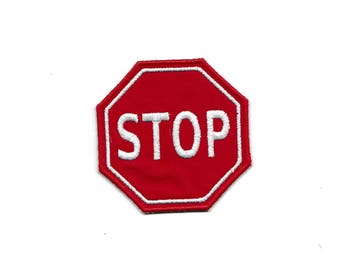 Stop Sign Patch! Custom Made!