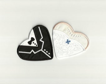 Wedding Favor Set, Patches Custom Made!