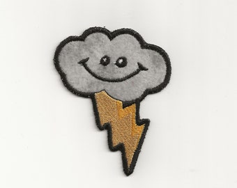 3" Thunder Cloud Patch! Custom Made!