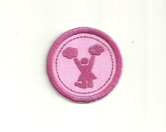 2" Cheerleader Merit Badge, Patch! Custom Made!