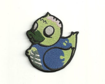Zombie Rubber Duckie Patch! Custom Made!