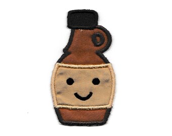 Happy Syrup Bottle Patch! Custom Made!