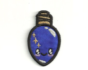 Cute Kawaii Christmas Bulb Patch! Custom Made!