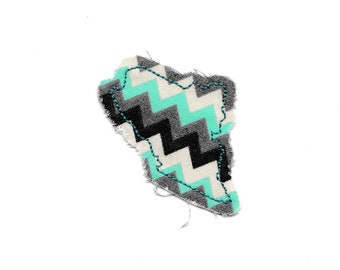 Distressed Maine State Patch! Small Custom Made!