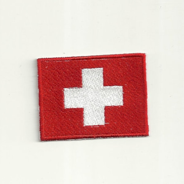 Swiss Flag Patch! Custom Made! F27