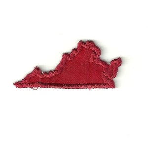 Virginia State Patch! Any Color! Custom Made!