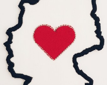 I Heart Germany Patch, custom made!