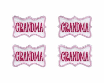 Grandma Felties! Custom Color, Set of 4!