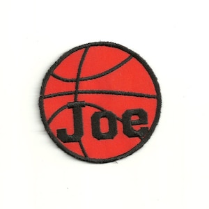 Your Name on a Basketball Patch! Custom Made!