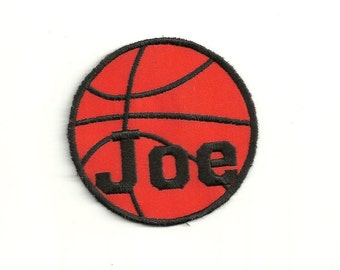 Your Name on a Basketball Patch! Custom Made!
