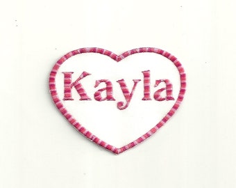 Valentine's Heart, Personalized Patch! Custom Made!
