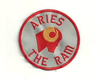 Aries the Ram, Zodiac Patch! Custom Made! AP144