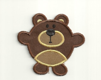 Cartoon Bear Patch! Custom Made!