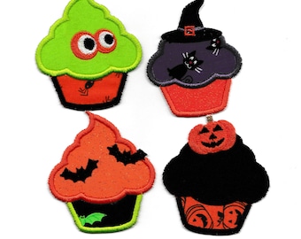 Halloween Cupcake Patches! Custom Made!