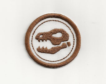 2" Paleontology Merit Badge Patch! Custom Made!