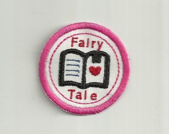 2" Fairy Tale Merit Badge, Patch! Any Color combo! Custom Made!