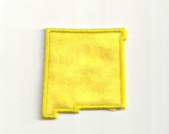 4" New Mexico State Patch! Any Color! Custom Made!