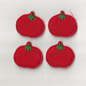 Tomatfilt! Anpassad färg, set om 4!