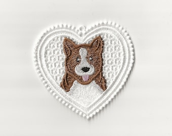 4" I Love my Corgi Charm/Ornament!