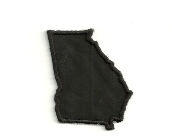 Georgia State Patch! Any Color! Custom Made!
