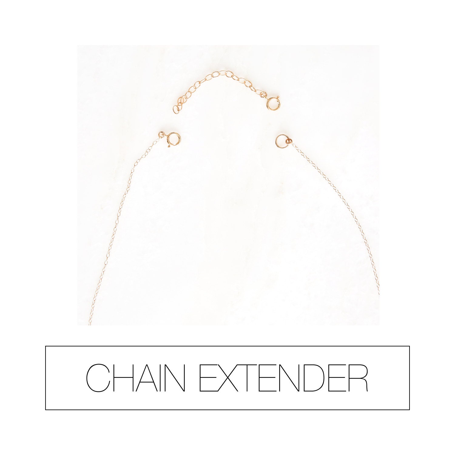 Buy Two 3 Necklace Extenders (Gold and Silver) Online at