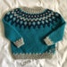 Made to order,  Icelandic sweater, 2 to 10 years, handmade, jumper, unisex, knit, children, lopapeysa, sweater, kids fall, wool sweater