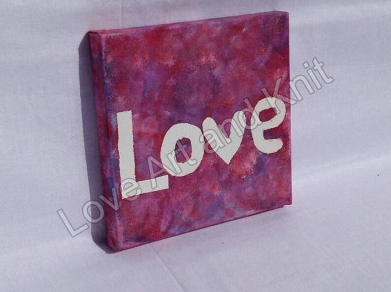 Love Painting, Nursery Decoration Etsy