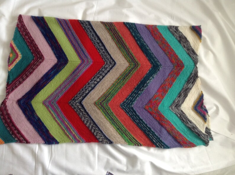 Blanket baby carriage blanket stroller handmade knitted Etsy