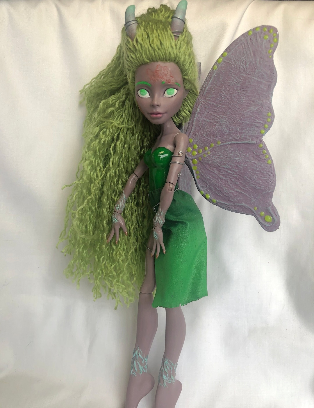 Butterfly Figurine Altered Monster High Butterfly Etsy Australia
