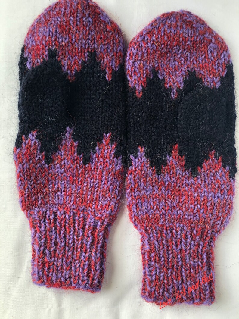 Sheep Wool Mittens Adult Unisex Mittens Etsy