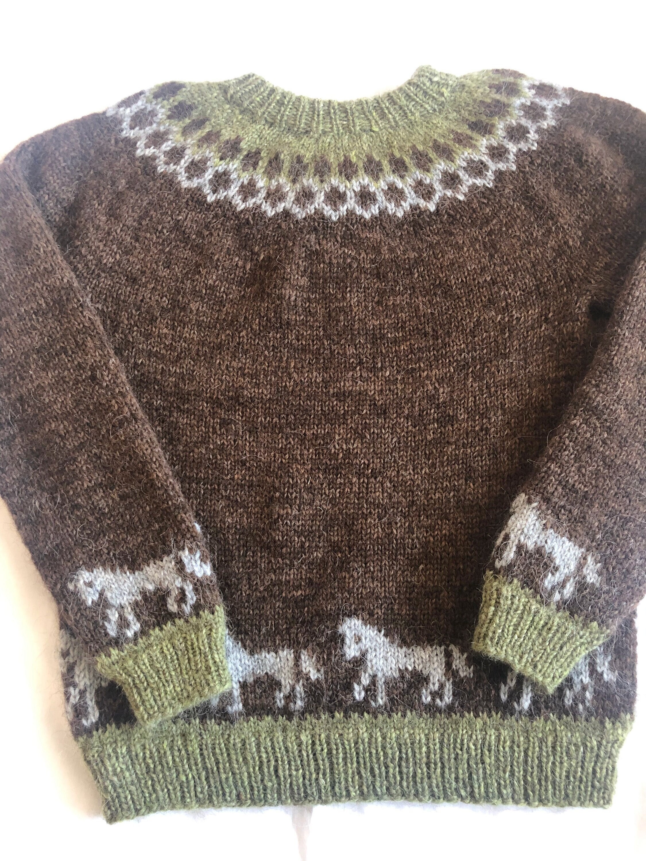 Wool Sweater, Icelandic Sweater, Icelandic Jumper, Lopapeysa - Etsy