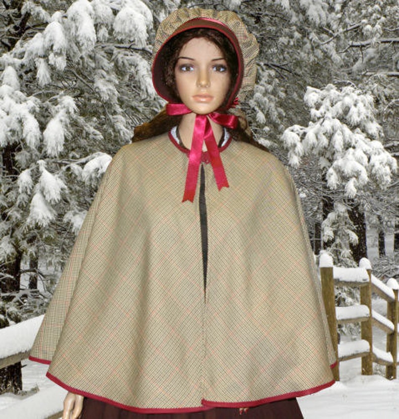 Victorian Capelet, Cape, Cloak, Shawl, Muff Victorian Capelet, Cape, Cloak, Shawl, Muff